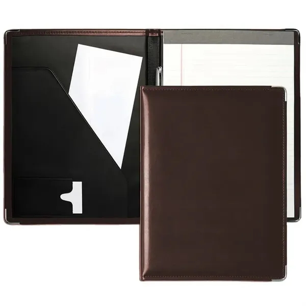Order Custom Union/USA Made Noble Stitched Letter Portfolio Folder-Vinyl-Stamped, Foil, Printed,... from ASI 73775 Unionwear / ETI Konvex
