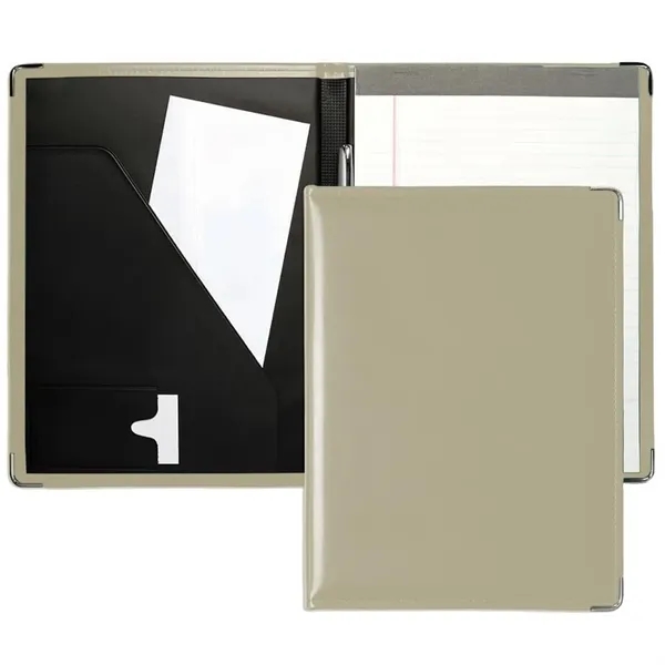 Order Custom Union/USA Made Noble Stitched Letter Portfolio Folder-Vinyl-Stamped, Foil, Printed,... from ASI 73775 Unionwear / ETI Konvex