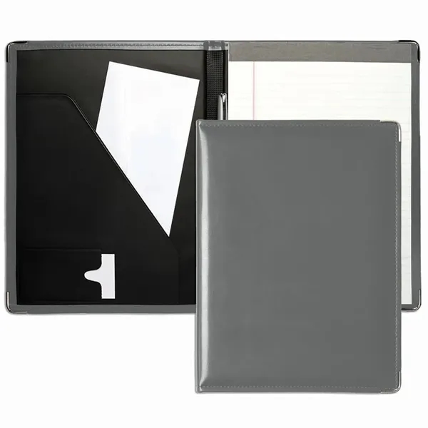 Order Custom Union/USA Made Noble Stitched Letter Portfolio Folder-Vinyl-Stamped, Foil, Printed,... from ASI 73775 Unionwear / ETI Konvex