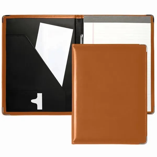 Order Custom Union/USA Made Noble Stitched Letter Portfolio Folder-Vinyl-Stamped, Foil, Printed,... from ASI 73775 Unionwear / ETI Konvex