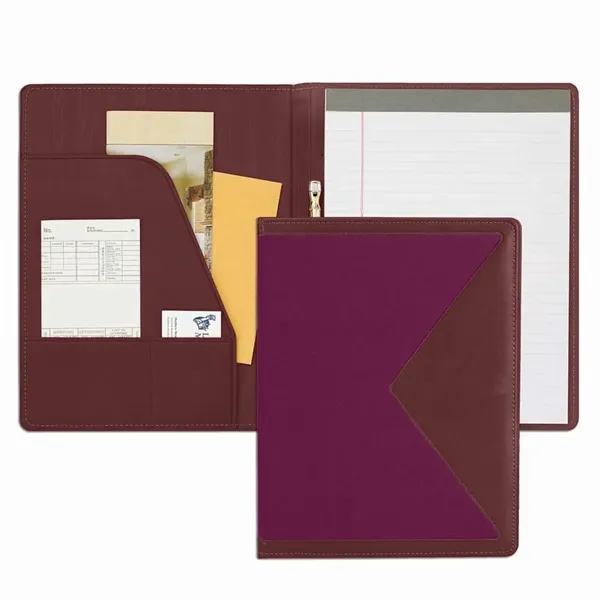 Order Custom Union/USA Made Turned Edge Stitched Letter Portfolio Folder-Nylon and... from ASI 73775 Unionwear / ETI Konvex
