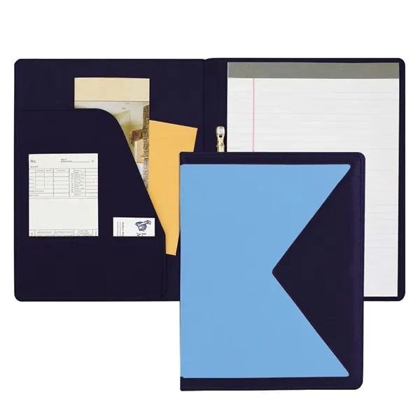 Order Custom Union/USA Made Turned Edge Stitched Letter Portfolio Folder-Nylon and... from ASI 73775 Unionwear / ETI Konvex
