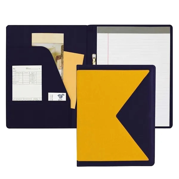 Order Custom Union/USA Made Turned Edge Stitched Letter Portfolio Folder-Nylon and... from ASI 73775 Unionwear / ETI Konvex