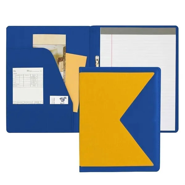 Order Custom Union/USA Made Turned Edge Stitched Letter Portfolio Folder-Nylon and... from ASI 73775 Unionwear / ETI Konvex