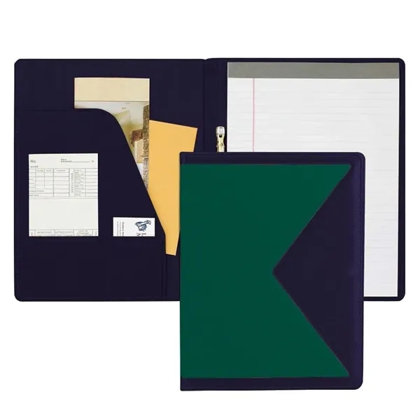 Order Custom Union/USA Made Turned Edge Stitched Letter Portfolio Folder-Nylon and... from ASI 73775 Unionwear / ETI Konvex