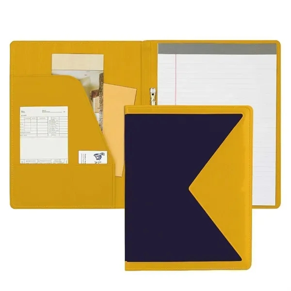 Order Custom Union/USA Made Turned Edge Stitched Letter Portfolio Folder-Nylon and... from ASI 73775 Unionwear / ETI Konvex