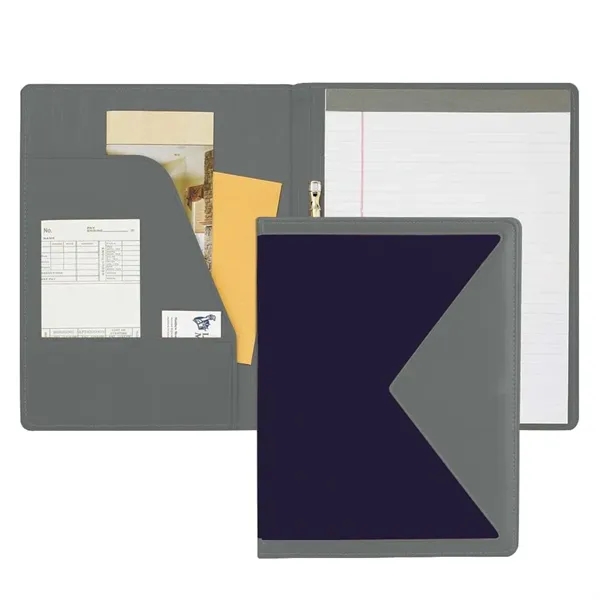 Order Custom Union/USA Made Turned Edge Stitched Letter Portfolio Folder-Nylon and... from ASI 73775 Unionwear / ETI Konvex
