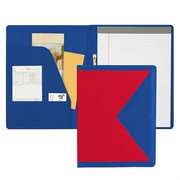 Order Custom Union/USA Made Turned Edge Stitched Letter Portfolio Folder-Nylon and... from ASI 73775 Unionwear / ETI Konvex