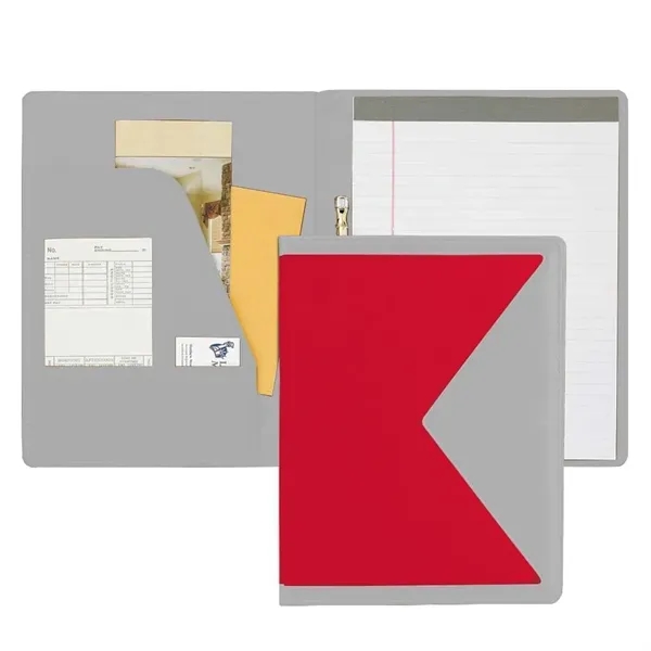 Order Custom Union/USA Made Turned Edge Stitched Letter Portfolio Folder-Nylon and... from ASI 73775 Unionwear / ETI Konvex