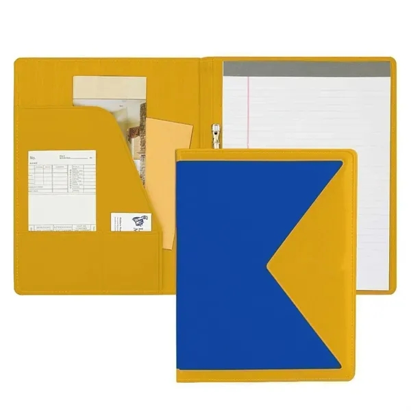 Order Custom Union/USA Made Turned Edge Stitched Letter Portfolio Folder-Nylon and... from ASI 73775 Unionwear / ETI Konvex