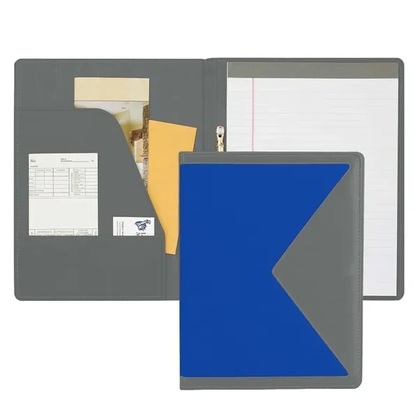 Order Custom Union/USA Made Turned Edge Stitched Letter Portfolio Folder-Nylon and... from ASI 73775 Unionwear / ETI Konvex