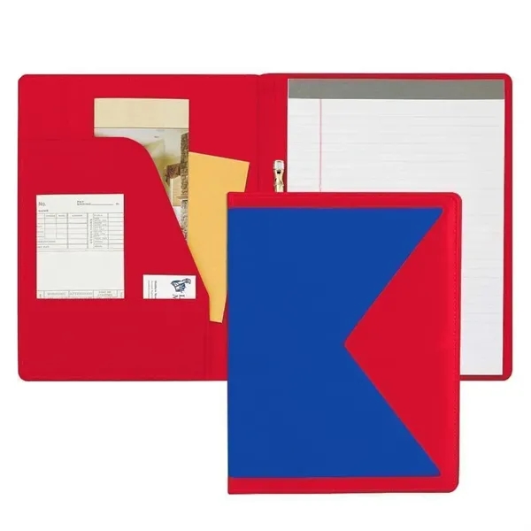 Order Custom Union/USA Made Turned Edge Stitched Letter Portfolio Folder-Nylon and... from ASI 73775 Unionwear / ETI Konvex