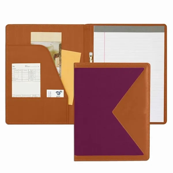 Order Custom Union/USA Made Turned Edge Stitched Letter Portfolio Folder-Nylon and... from ASI 73775 Unionwear / ETI Konvex