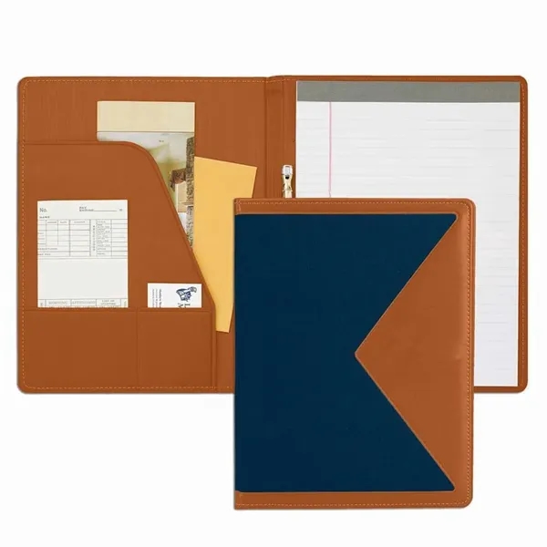 Order Custom Union/USA Made Turned Edge Stitched Letter Portfolio Folder-Nylon and... from ASI 73775 Unionwear / ETI Konvex