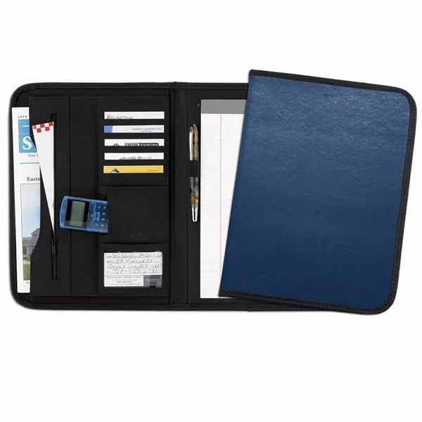 Order Custom Union/USA Made Tribeca Stitched Letter Portfolio Folder-Nylon or Vinyl-Embroidered,... from ASI 73775 Unionwear / ETI Konvex