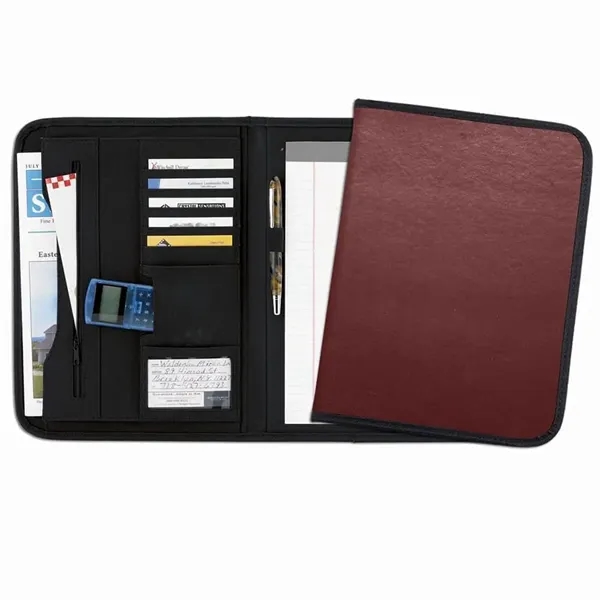 Order Custom Union/USA Made Tribeca Stitched Letter Portfolio Folder-Nylon or Vinyl-Embroidered,... from ASI 73775 Unionwear / ETI Konvex