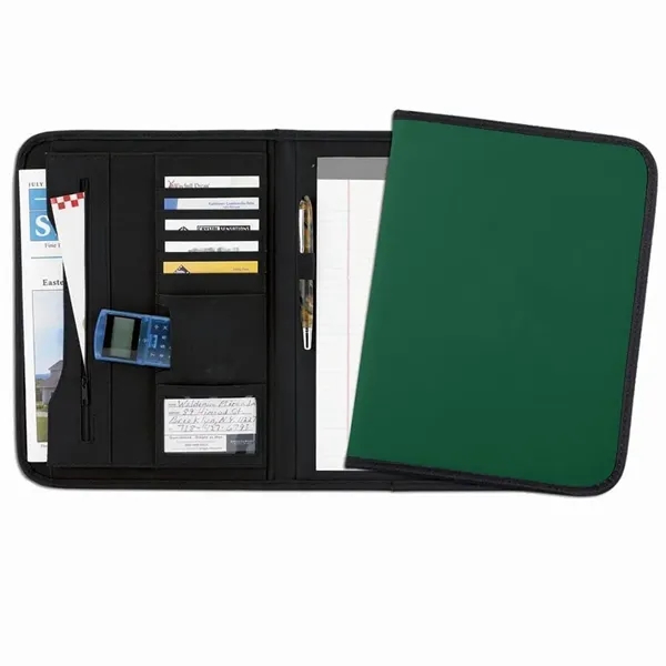 Order Custom Union/USA Made Tribeca Stitched Letter Portfolio Folder-Nylon or Vinyl-Embroidered,... from ASI 73775 Unionwear / ETI Konvex