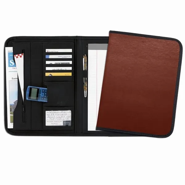 Order Custom Union/USA Made Tribeca Stitched Letter Portfolio Folder-Nylon or Vinyl-Embroidered,... from ASI 73775 Unionwear / ETI Konvex