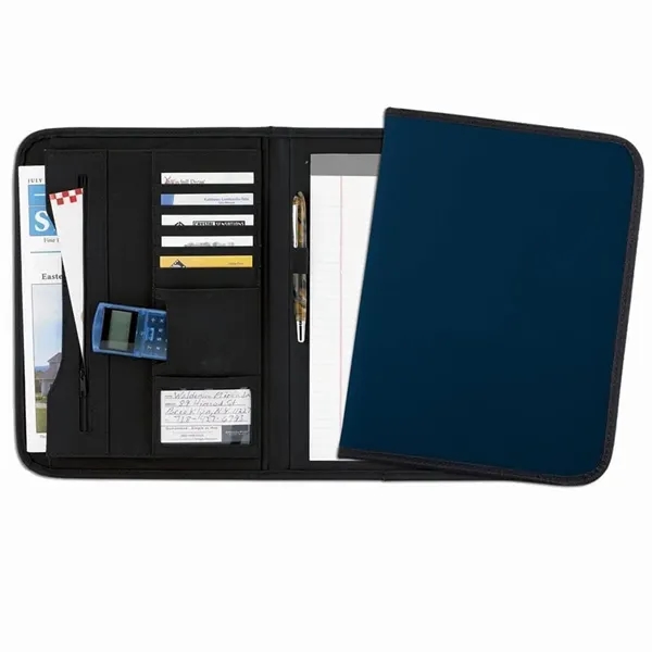 Order Custom Union/USA Made Tribeca Stitched Letter Portfolio Folder-Nylon or Vinyl-Embroidered,... from ASI 73775 Unionwear / ETI Konvex