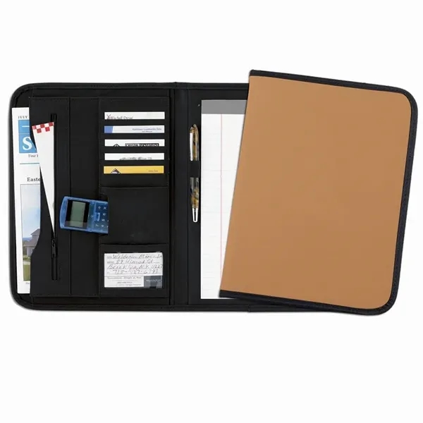 Order Custom Union/USA Made Tribeca Stitched Letter Portfolio Folder-Nylon or Vinyl-Embroidered,... from ASI 73775 Unionwear / ETI Konvex