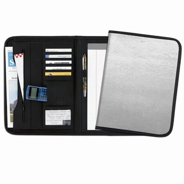 Order Custom Union/USA Made Tribeca Stitched Letter Portfolio Folder-Nylon or Vinyl-Embroidered,... from ASI 73775 Unionwear / ETI Konvex