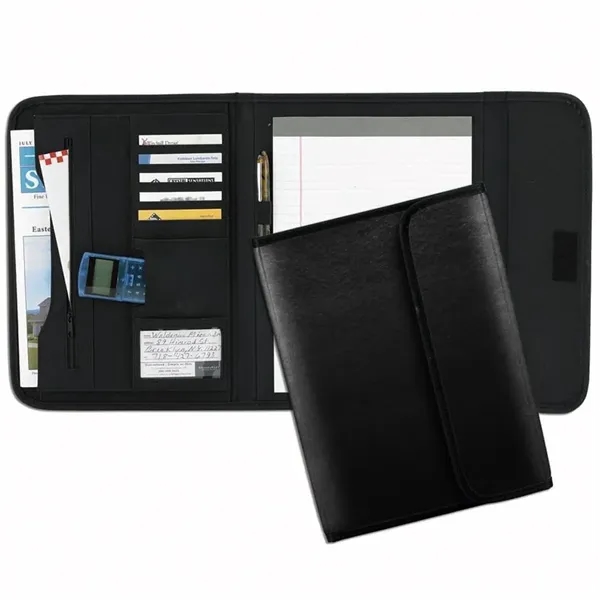 Order Custom Union/USA Made Tribeca Tri-Fold Stitched Letter Portfolio Folder-Nylon or... from ASI 73775 Unionwear / ETI Konvex