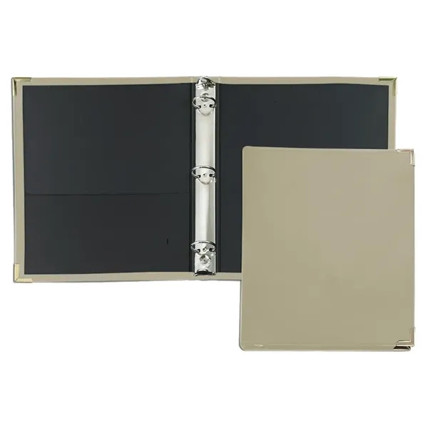 Order Custom Union/USA Made 1" Stitched Ring Binder-Vinyl-Stamped, Foil, Printed, Debossed.... from ASI 73775 Unionwear / ETI Konvex