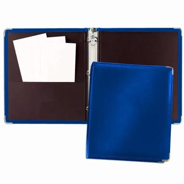 Order Custom Union/USA Made Noble 1/2" Stitched Ring Binder-Vinyl-Stamped, Foil, Printed,... from ASI 73775 Unionwear / ETI Konvex