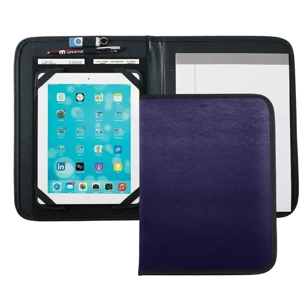 Order Custom Union/USA Made Tribeca Tablet Folio-Nylon or Vinyl-Embroidered, Stamped, Foil,... from ASI 73775 Unionwear / ETI Konvex