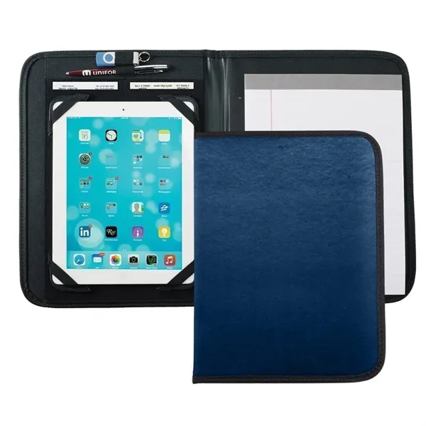 Order Custom Union/USA Made Tribeca Tablet Folio-Nylon or Vinyl-Embroidered, Stamped, Foil,... from ASI 73775 Unionwear / ETI Konvex