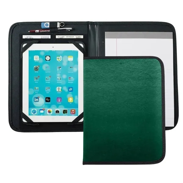 Order Custom Union/USA Made Tribeca Tablet Folio-Nylon or Vinyl-Embroidered, Stamped, Foil,... from ASI 73775 Unionwear / ETI Konvex