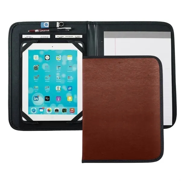 Order Custom Union/USA Made Tribeca Tablet Folio-Nylon or Vinyl-Embroidered, Stamped, Foil,... from ASI 73775 Unionwear / ETI Konvex