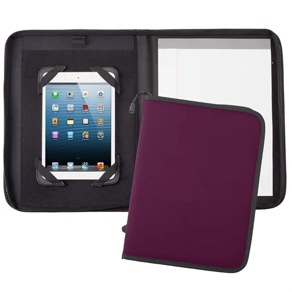 Order Custom Union/USA Made Tribeca Tablet Folio with Zipper Closure-Nylon or... from ASI 73775 Unionwear