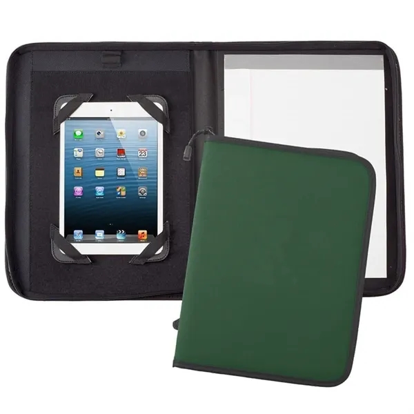 Order Custom Union/USA Made Tribeca Tablet Folio with Zipper Closure-Nylon or... from ASI 73775 Unionwear