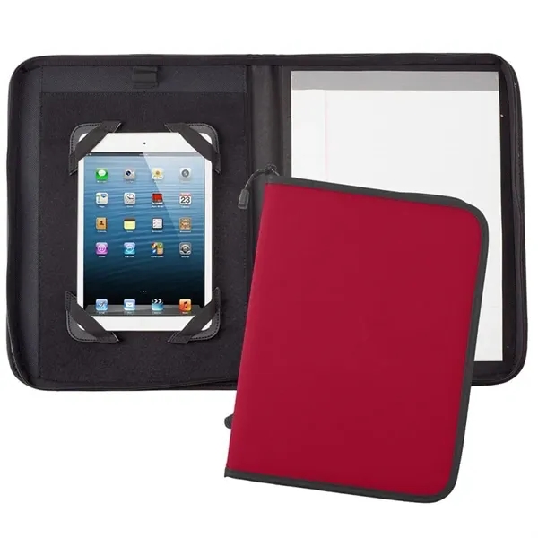 Order Custom Union/USA Made Tribeca Tablet Folio with Zipper Closure-Nylon or... from ASI 73775 Unionwear