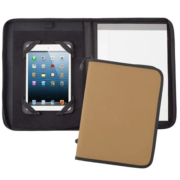 Order Custom Union/USA Made Tribeca Tablet Folio with Zipper Closure-Nylon or... from ASI 73775 Unionwear