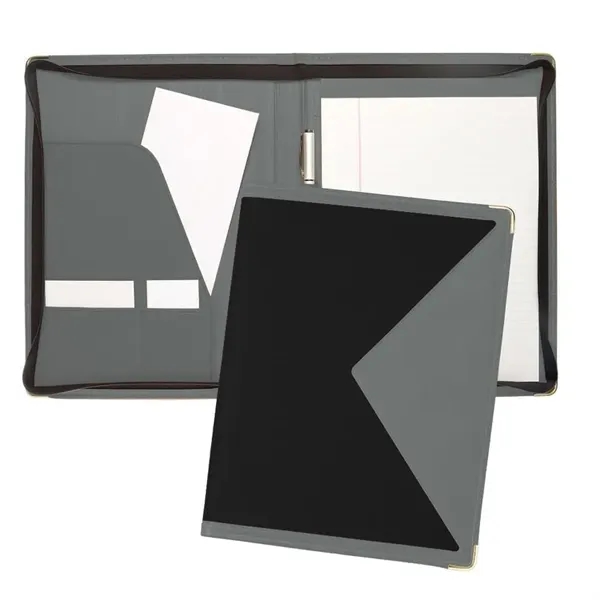Order Custom Union/USA Made Turned Edge Letter Zipper Portfolio Folder-Nylon and... from ASI 73775 Unionwear / ETI Konvex