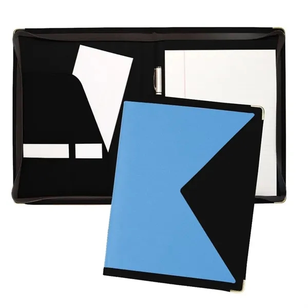 Order Custom Union/USA Made Turned Edge Letter Zipper Portfolio Folder-Nylon and... from ASI 73775 Unionwear / ETI Konvex