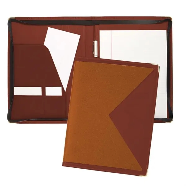 Order Custom Union/USA Made Turned Edge Letter Zipper Portfolio Folder-Nylon and... from ASI 73775 Unionwear / ETI Konvex