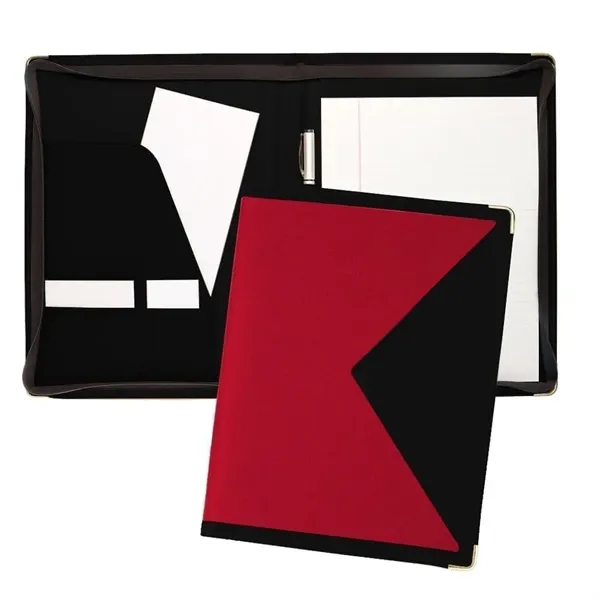 Order Custom Union/USA Made Turned Edge Letter Zipper Portfolio Folder-Nylon and... from ASI 73775 Unionwear / ETI Konvex