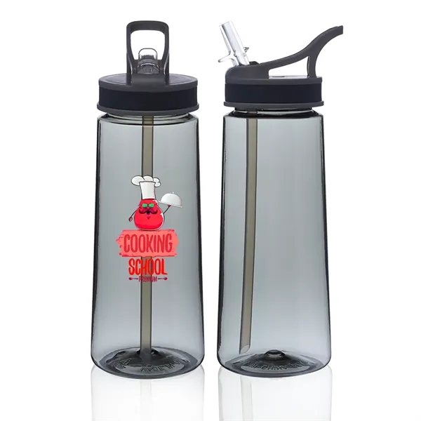 22 oz. sports bottle with spill-proof screw-on lid and flip-top straw.... from ASI 39552 BEL Promo