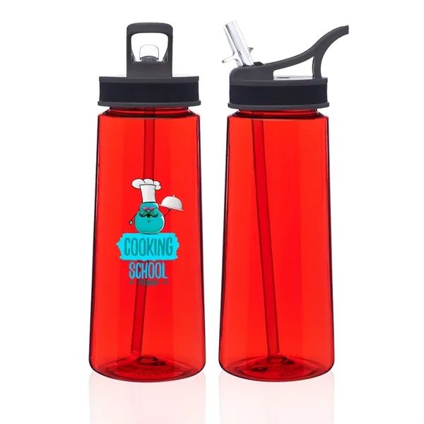 22 oz. sports bottle with spill-proof screw-on lid and flip-top straw.... from ASI 39552 BEL Promo