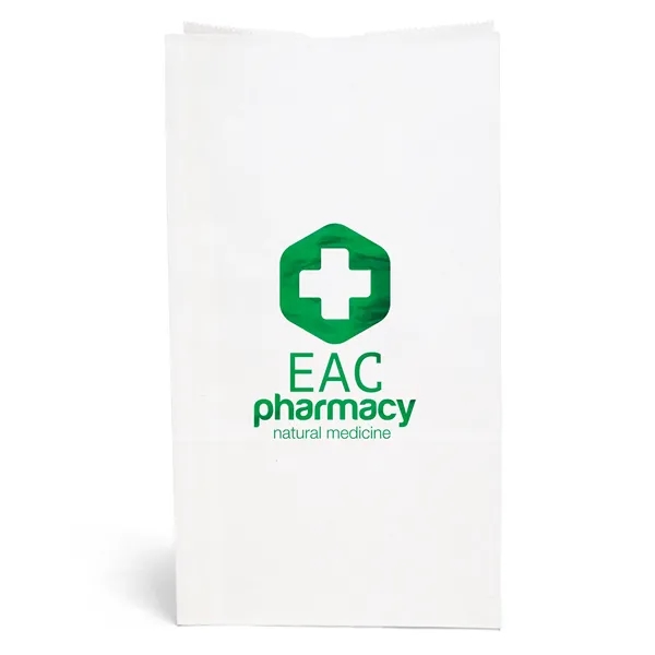 6# paper bag with serrated cut top and gusset... from ASI 37940 Bag Makers Inc