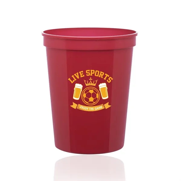 16 oz. BPA free, reusable plastic stadium cup.... from ASI 39552 BEL Promo