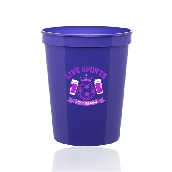 16 oz. BPA free, reusable plastic stadium cup.... from ASI 39552 BEL Promo