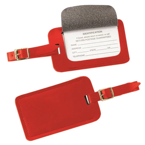 Order Custom Union/USA Made Stitched Luggage Tag-Vinyl-Stamped, Foil, Printed, Debossed.... from ASI 73775 Unionwear