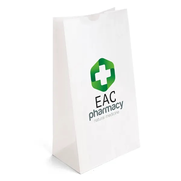 6# paper bag with serrated cut top and gusset... from ASI 37940 Bag Makers Inc