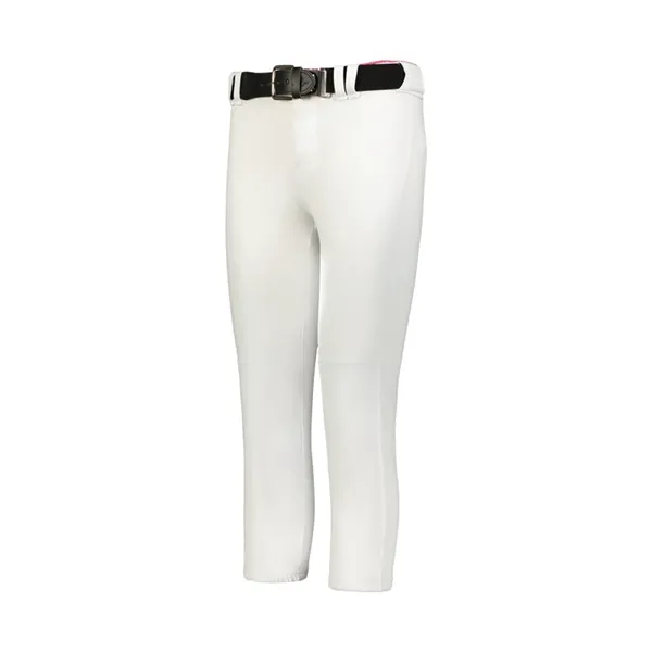 The Girls Speed Premium Softball Pant is made from 100% stretch-knit... from ASI 37461 Augusta Sportswear