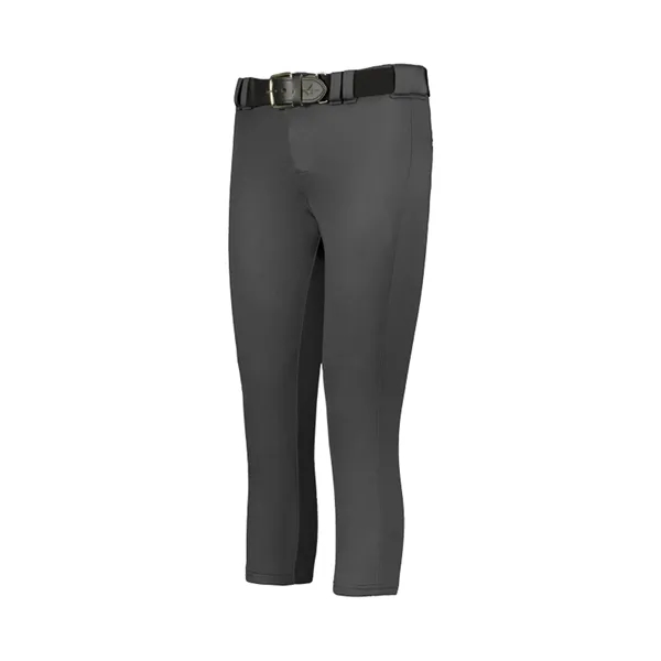 The Girls Speed Premium Softball Pant is made from 100% stretch-knit... from ASI 37461 Augusta Sportswear