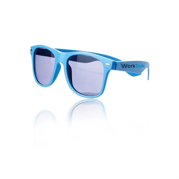 Plastic, adult-sized sunglasses with UV protection in plenty of available colors.... from ASI 39552 BEL Promo